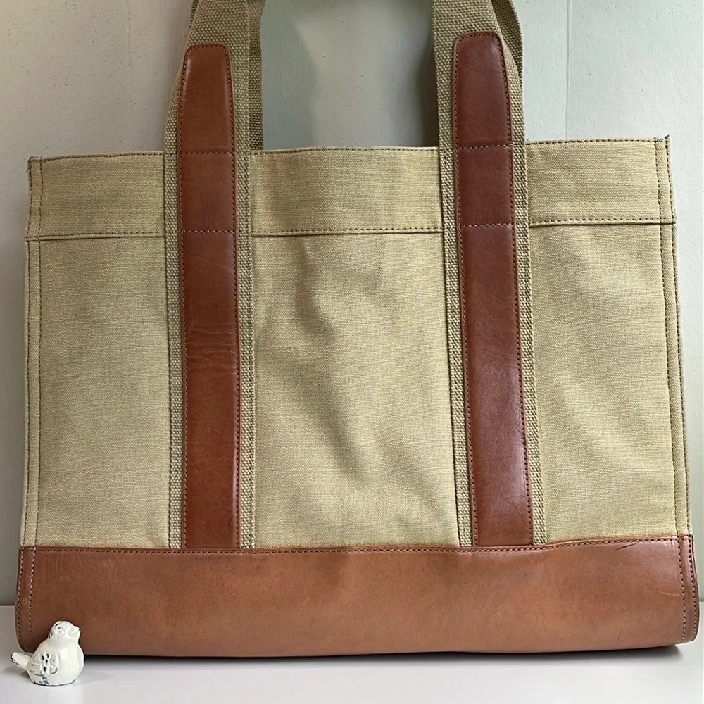 Tory Burch Ella Canvas Tote